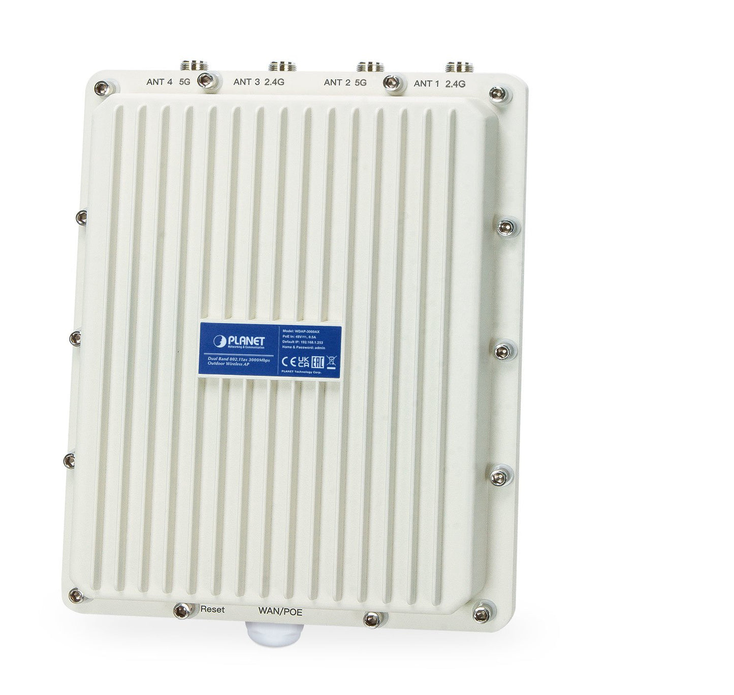 AP inalámbrico para exteriores de doble banda 802.11ax 3000Mbps