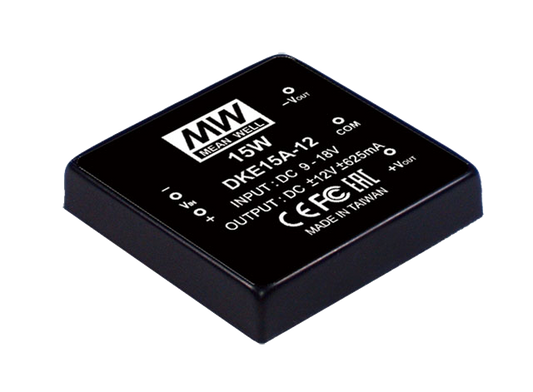 Conversor DC-DC modular 15W DKE15 - 18 a 36VDC - ±12V