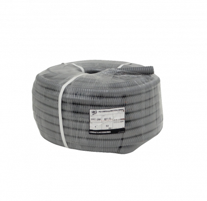 M01-50 Rollo 50m de Tubería Flexible Metálica Recubierta de PVC 1 Pulgada 25mm
