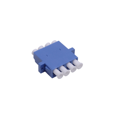 FASLDD 4xLC-LC Azul SM/MM Duplex-DX-Quad Acoplador Adaptador p/Panel-CL p/Envolvente