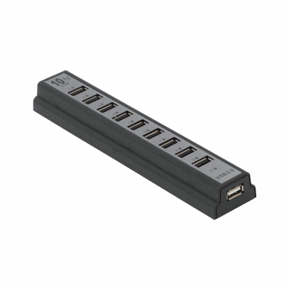HUB-10 HUB 10-USB2.0 Cargador-2A inc-5VDC/10W