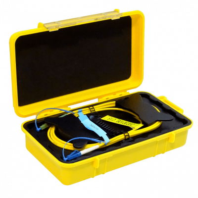 BOB-1BL. 1km 9/125 LC/UPC-LC/APC G652 Monomodo SM SX 1000mt Bobina Lanzamiento