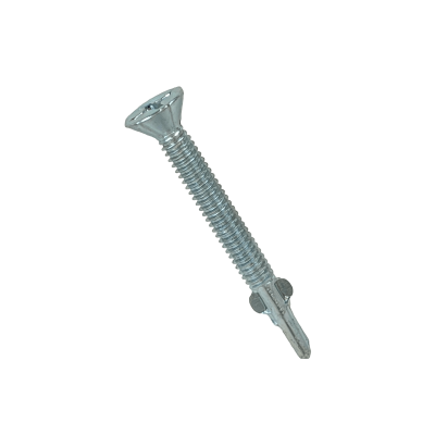 YUW6-12 Tornillo Autotaladrante Winger 100ud 12-24x2-pulgadas Longitud45mm 652225001