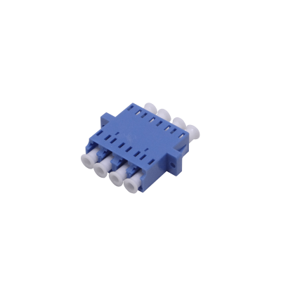 FASLDD 4xLC-LC Azul SM/MM Duplex-DX-Quad Acoplador Adaptador p/Panel-CL p/Envolvente