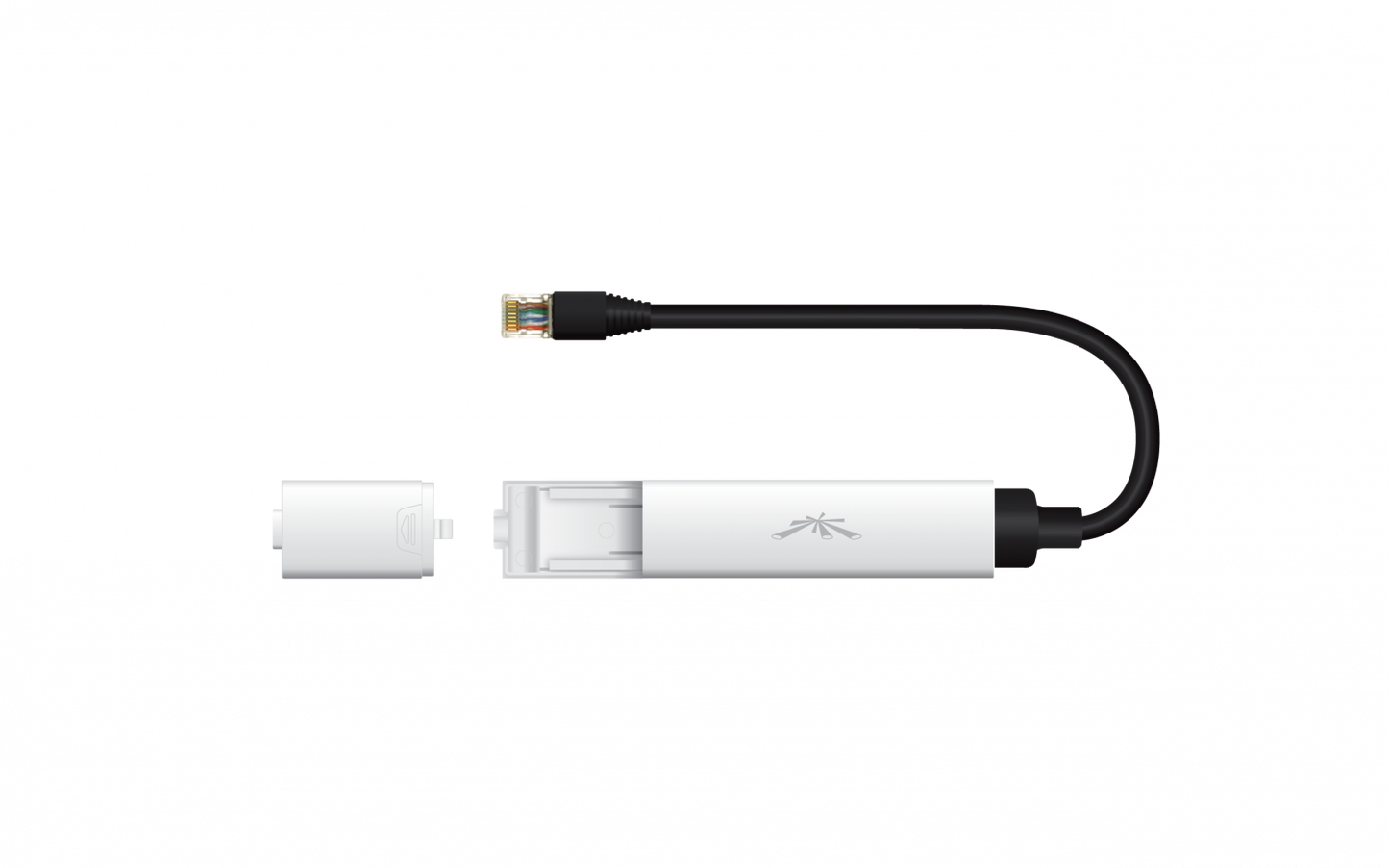 INS-8023AF-O UBIQUITI Convertidor PoE para Intemperie 802.3af 48V-entrada 18V-salida Con Cable Incluido