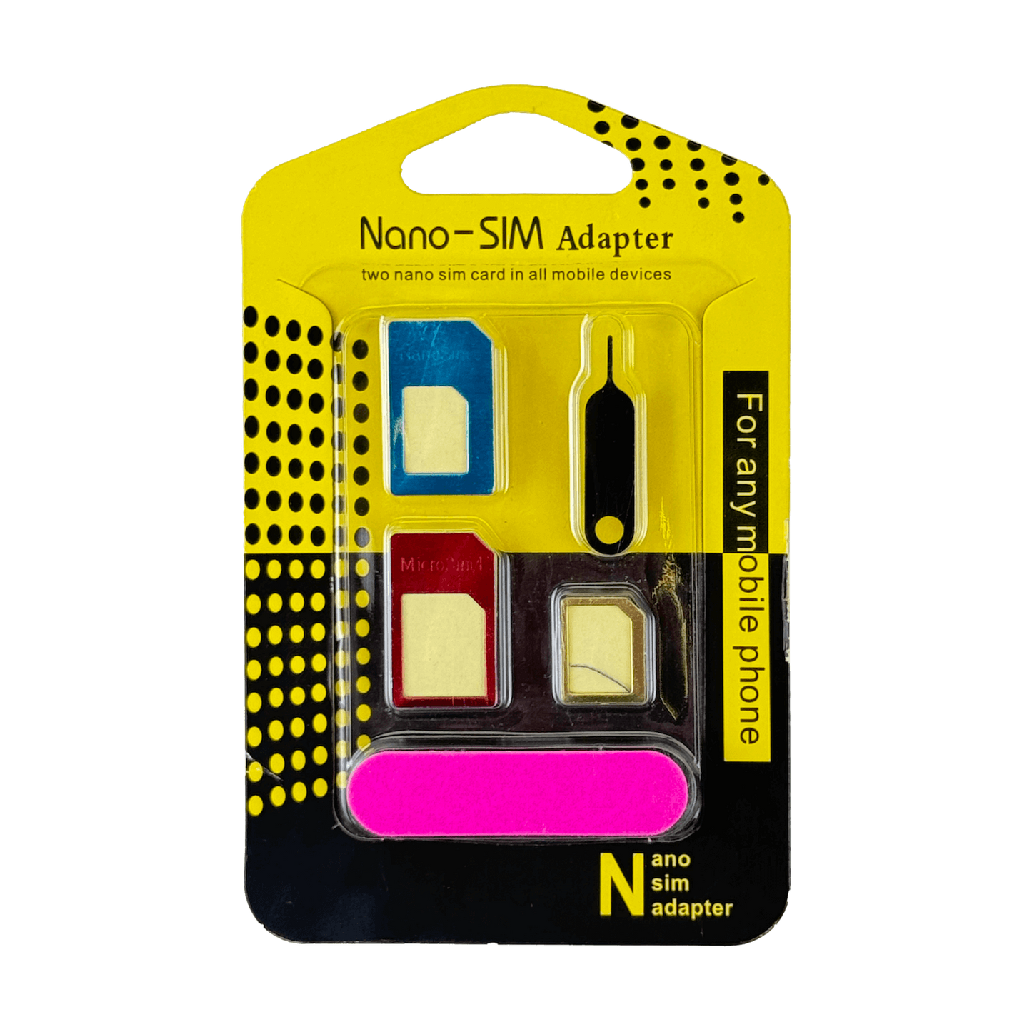 SIM-CARD 4 en 1 Adaptador Tarjeta SIM incl-lija reset herramientas maestras