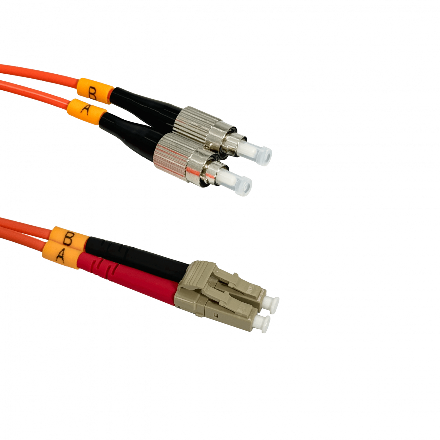 JFMLF2 Latiguillo de fibra óptica dúplex multimodo OM1 LC-FC 62.5/125µm LSZH 2 metros