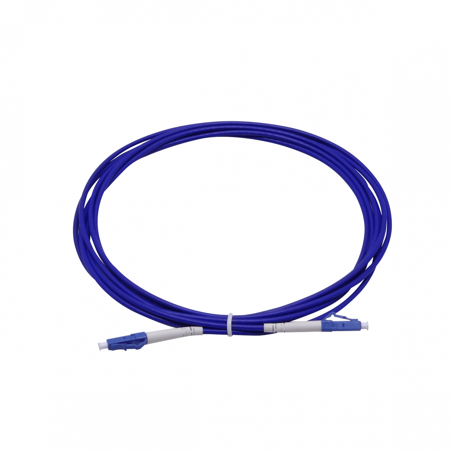 JBSLL3 Cable de fibra óptica simplex monomodo blindado LSZH, 3 metros, conectores LC-LC, diámetro 3,0 mm, 9/125 µm