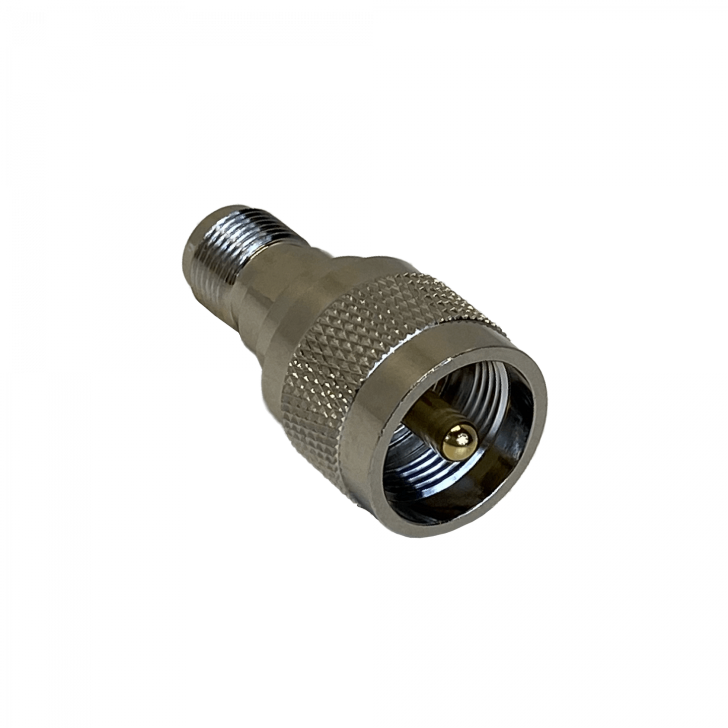 UMTH Adaptador coaxial acoplador de conector UHF macho a TNC hembra