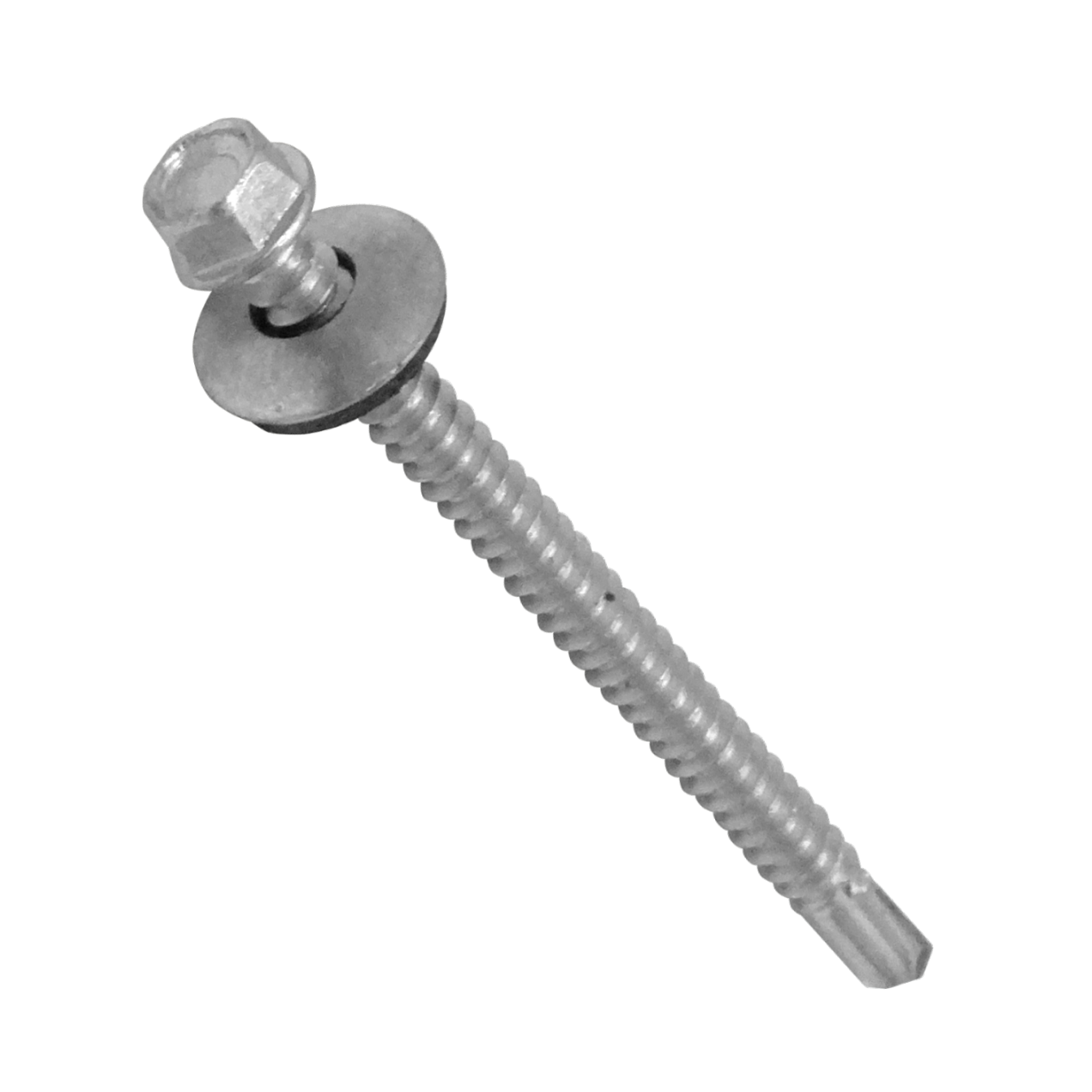 BA12-30 Hexagonal-8mm 50unidades 12x3 Longitud-76mm Cinc Tornillo Autotaladrante 3,0p