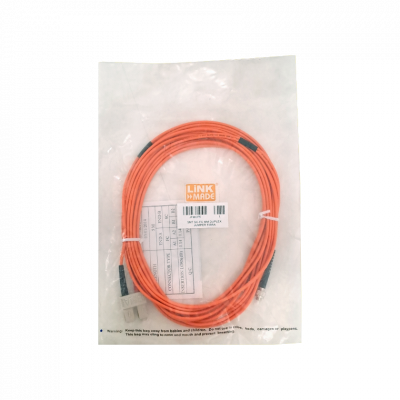 JFMCF5 Latiguillo de fibra óptica dúplex multimodo OM1 SC a FC de 5 metros 62.5/125µm con cubierta LSZH