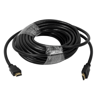 HDMI-10MM 10mt 720p sin/Bisagra HDMI-M HDMI-M Cable Negro v1.4 3D 1000cm