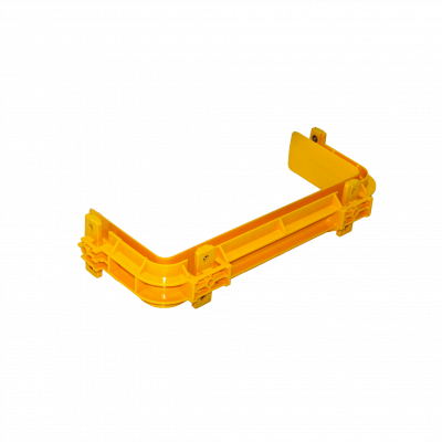 CCA-240-U 240x100mm Acoplador Amarillo PC+ABS LSZH Hembra requiere/CC-240