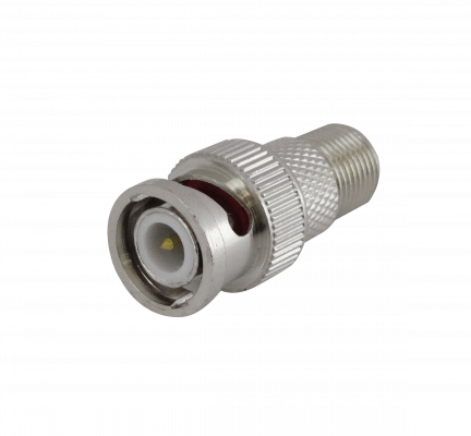 FHBM Convertidor Coaxial Unión F-Hembra a BNC-Macho