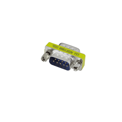 DB9-MM Conector Serie Macho-Macho DB9 sin-Cableado DE-09/MM