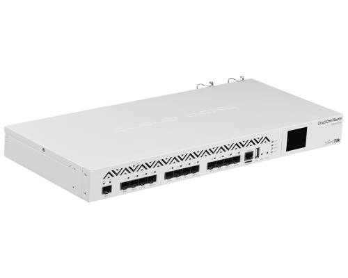 CCR1016-12S-1S+ MIKROTIK requiere-Cables-C13 12-Puertos SFP 1-Puerto SFP+10G 2-Fuentes 220VAC mSD USB RS232-DB9 L6