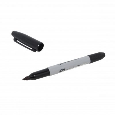SHAWI-N SHARPIE Rotulador Permanente de Punta Doble Negro unidad 1805635