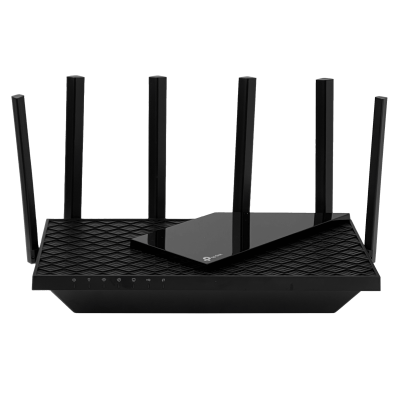 AX72 TP-LINK Enrutador WiFi 6 AX5400 Doble Banda (5GHz a 4804Mbps + 2,4GHz a 574Mbps) con 6 antenas, USB, 4 puertos LAN y 1 WAN