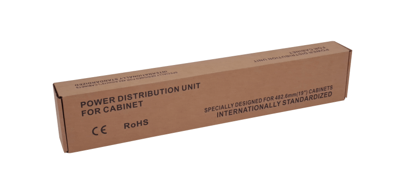RG8-C13 Unidad de Distribución 8-Tomas-C13 Enchufe-Schuko-16A Rack-1U Interruptor Luminoso