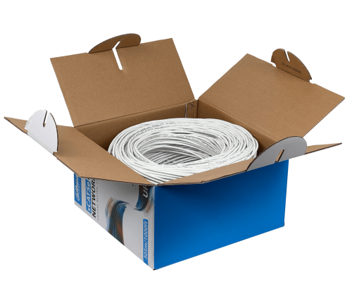 CBD-UW3 DAHUA 305 metros Cat5e Blanco PVC interior Cable UTP Monofilar Cobre AWG24 PFM920I