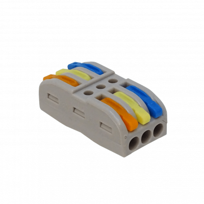 REPA-33 Conector de Derivación 3 a 3 Vías 32A 600V AWG28-12 0,08-4,0mm² KV313