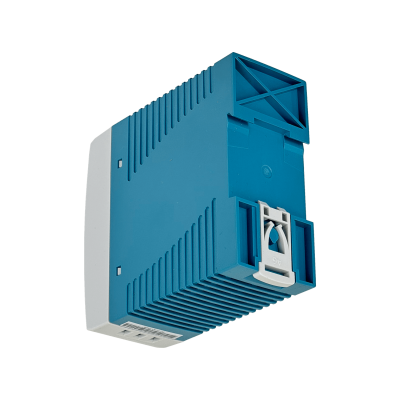 MDR-60-24 MEANWELL Fuente de Alimentación de 24VDC, 60W y 2,5A Ajustable para Riel DIN de 42mm de Ancho