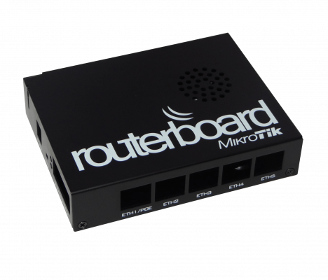 CA150 Carcasa metálica de interior MIKROTIK compatible con RB450, RB450G y RB850GX2
