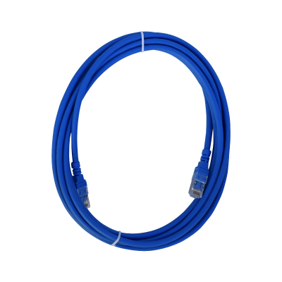 C6AA-30 LINKMADE 3,0 Metros Cable de Conexión Cat6a U/FTP Azul LSZH Multifilar Moldeado por Inyección 3 m