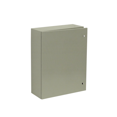 ST6-825 TIBOX Armario metálico de superficie de 800x600x250mm, con 2 puertas ciegas sin cerradura, grado de protección IP65, color beige.