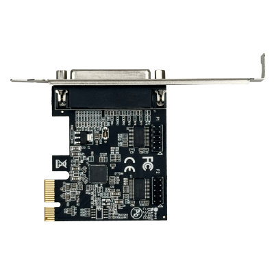 PCIE2S Tarjeta De Expansión PCIe x1 Con 2 Puertos Serie RS232 DB9 Macho Y 1 Puerto Paralelo DB25 Hembra