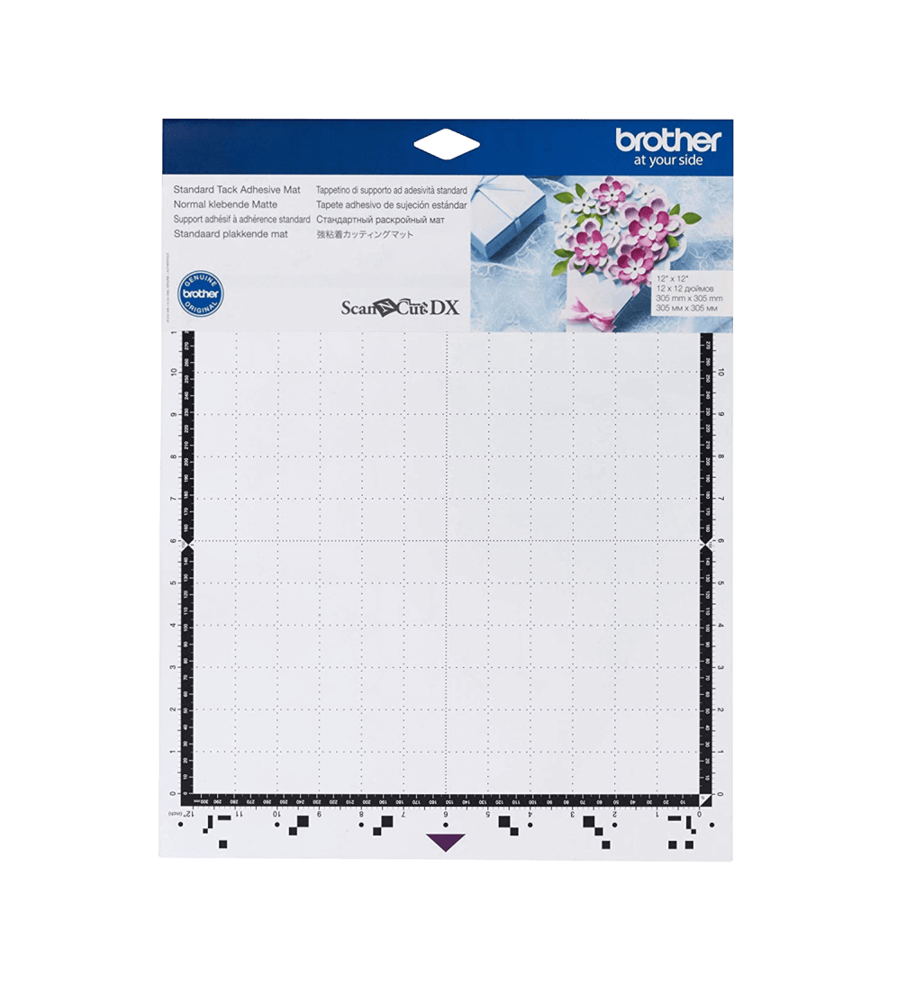 CADXMATSTD12 BROTHER Alfombrilla 305x305mm Adhesiva Est Mat/Base ScanNcutDX PlotterCorte