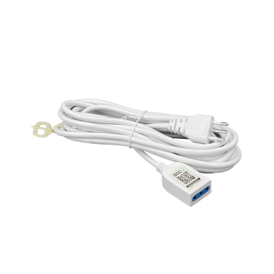 ALARG-3MT KALOP 3 Metros Blanco Extensión 3x0,75mm 6A Enchufe Tipo Chileno H05VV-F