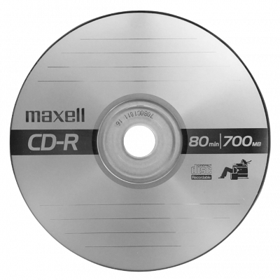 CD-R100 MAXELL Paquete de 100 unidades de CD-R 700mb 1x-48x 80min