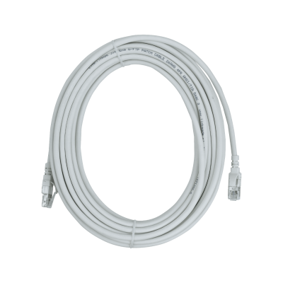 C6AW-100 LINKMADE 10mt Cat6a U/FTP Blanco LSZH Cable Patch Inyectado Multifilar