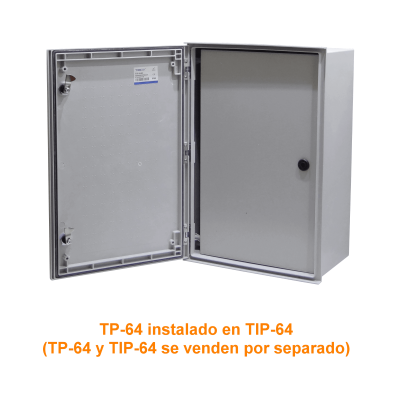TP-64 TIBOX 564x345mm Puerta Reversible Metálica para Armario Eléctrico 600x400 TIP-64