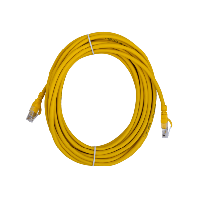C6AM-70 LINKMADE 7mt Cat6a U/FTP Amarillo LSZH Cable Patch Inyectado Multifil
