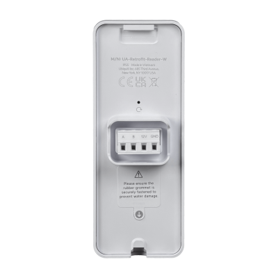 UA-READER-W UI Blanco Dispositivo Lector NFC TouchPass RS485 BLE 13,56MHz Requerimiento-12V OSDP Acceso
