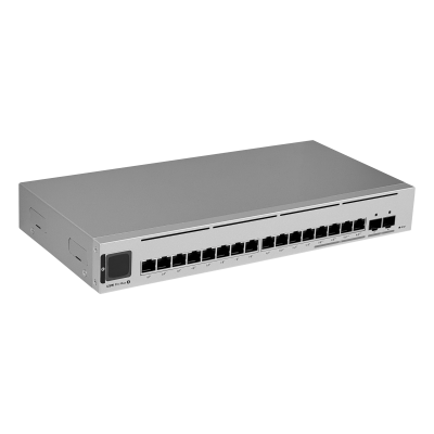USW-PRO-MAX-16-POE UI Switch UniFi Capa 3 con 12 Puertos PoE+ 1000Mbps, 4 Puertos PoE++ 2500Mbps, 180W Total y 2 Ranuras SFP+ 10G