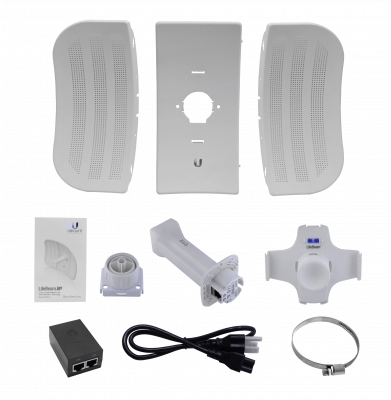 LBE-M5-23-LIQ USADO UBIQUITI LiteBeam-M5 23dBi 25dBm incluye-PoE25V-5W 1-100 1x1-SiSo Ai