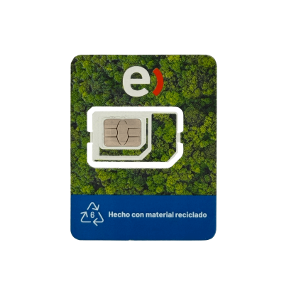 SIM-E Tarjeta SIM ENTEL prepago 3G/4G/5G con 30 minutos y 1GB, necesita activación con RUT en Subtel