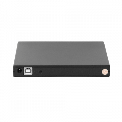 DVD-USB Unidad Grabadora y Lectora de DVD-RW, CD-R y CD-RW Externa USB en Negro, requiere 5V