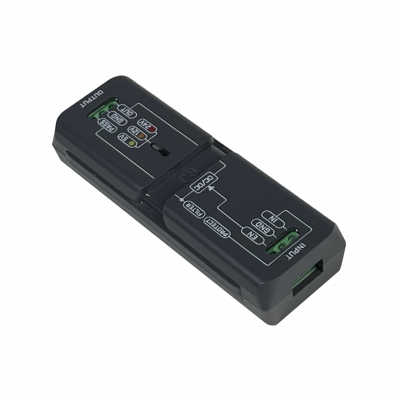 APA-1 MIKROTIK 12-48VOLTIOS-CORRIENTE-CONTINUA SUPRESOR Y PROTECTOR DE PICOS DE TENSION PARA VEHICULO