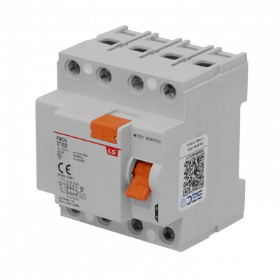 DIFERENCIAL-63A4 LS Interruptor Diferencial 4x63A 3P+1N 30mA BTDIN Proteccion RKN 72mm