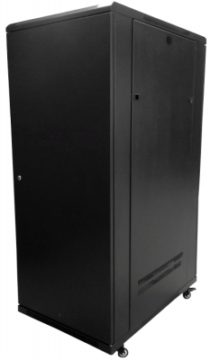 RK30-9VL Gabinete Rack de Vidrio LINKMADE 30U, 900mm de Fondo, con Ventiladores, PDU y Bandejas