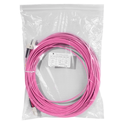 JF4CC25 LSZH m25t SC-SC OM4 MultiModo MM Duplex Jumper Fibra 50/125um 3mm