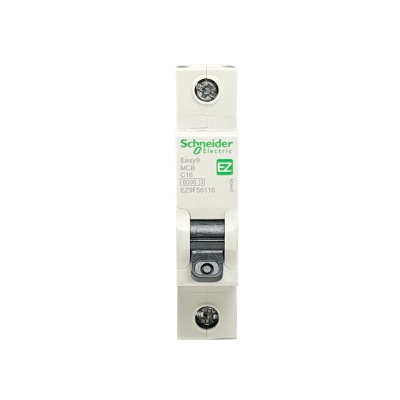 AUTOMATICO-16A Interruptor Automático Magnetotérmico Unipolar de 16A, Poder de Corte 10kA, Tensión 230/400V, Curva C16