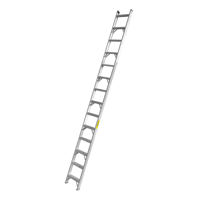 ESLA-414 Escalera Recta de Aluminio 4,2mt 140kg 14-Escalones Altura Total 4.28mt