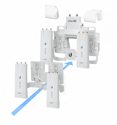 AF-MPX8 UBIQUITI Multiplexor para 4xAirFiber-5X 8-RPSMA-M 2-RPSMA-H req-Antena