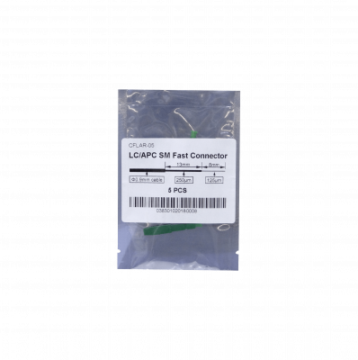 CFLAR-05 LC/APC Modo Simple 5-piezas Acopladores de Conexión Veloz Monomodo 5-unidades SX