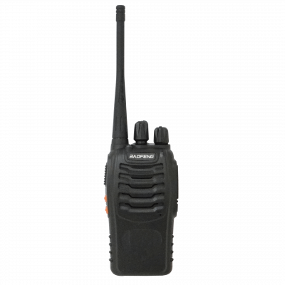 BF-888S Radiotransmisor 1un 6km 400-470MHz 16-Canales incl. cargador y batería 3,7V 1500mAh